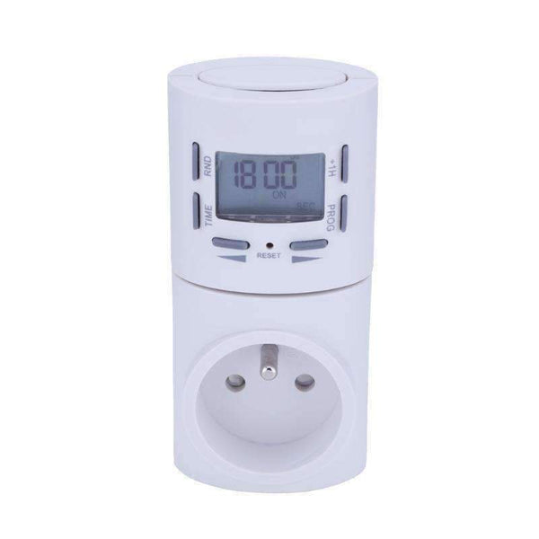 Planet Gates US Plug ABS Mini Timer Socket Smart Charge Plug Switch Timing Outlet Home Appliance Timer Switch EU / US Plug