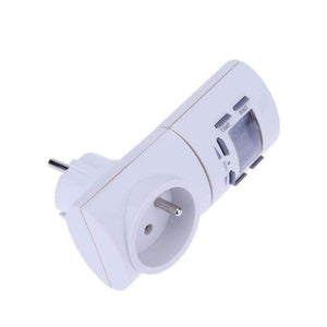 Planet Gates US Plug ABS Mini Timer Socket Smart Charge Plug Switch Timing Outlet Home Appliance Timer Switch EU / US Plug