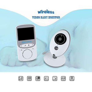 Planet Gates US PLUG VB605 Wireless LCD Audio Video Baby Monitor Radio Music Intercom IR 24h Portable Baby Camera Baby Walkie Talkie Babysitter care