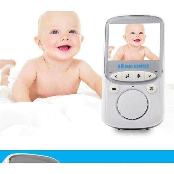 Planet Gates VB605 Bezdrátová video chůvička 2.4 palce Barevná bezpečnostní kamera Intercom IR 24h Dětská vysílačka IR LED Přenosná chůvička