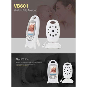 Planet Gates US Plug Wireless Video Baby Monitor Night Vision Two-way Radio Baby Camera Electronics Temperature Monitoring Mini Babe Camera VB601