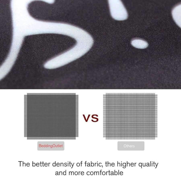 Planet Gates US Twin Bedding France Paris Tower Bedding Set Black and White Bed Set Romantic Letters Heart Print Quilt Cover Soft Home Textiles