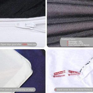 Planet Gates US Twin / China Bedding  Flame Skull Bedding Set King 3D Print Gothic Duvet Cover Blue Fire Bedclothes 3pcs Fashion Home Textiles For Boys