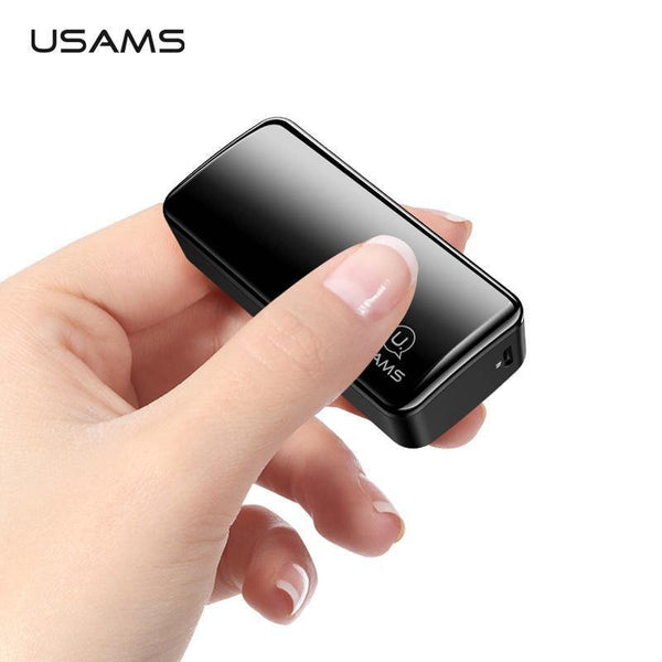 Planet Gates USAMS 2000mAh Ultra Light Mini USB Power Bank Portable 2000mah Powerbank External Battery LED Emergency Light for iPhone Samsung