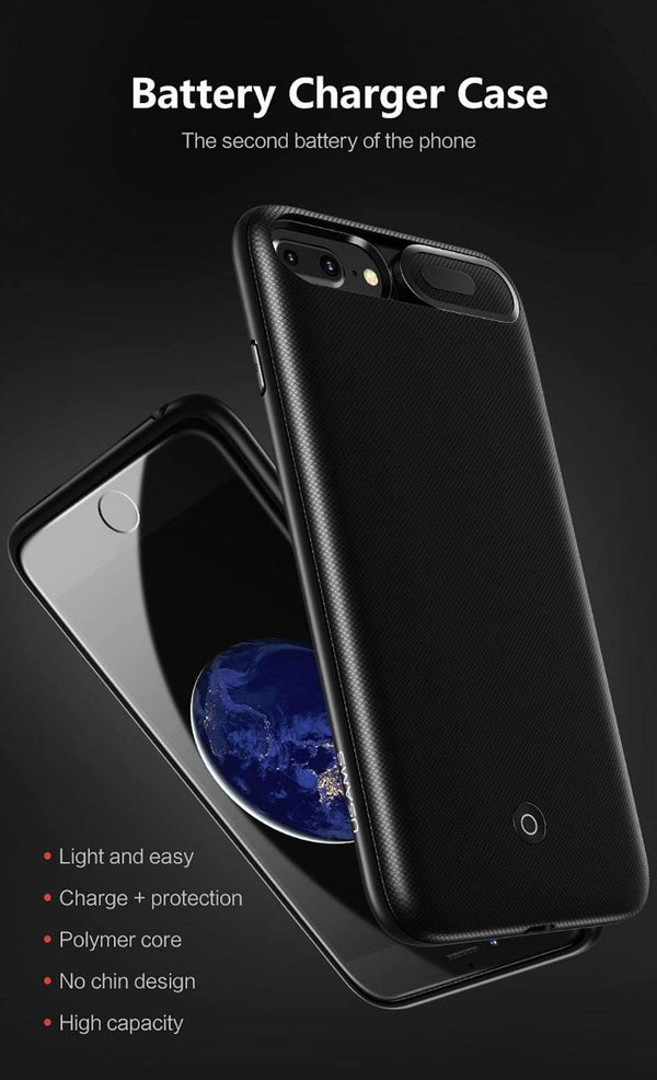 Planet Gates USAMS Battery Charger Cases for iPhone 6 6s 7 8 Plus 3000/4200mAh Power Bank Case Ultra Slim External Pack Backup charger case