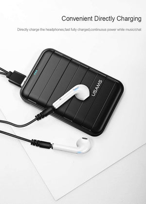 Planet Gates USAMS Bluetooth earphones for iPhone Samsung Xiaomi earbuds,TWS Wireless Bluetooth headphone for iPhone air pod with Charger Box