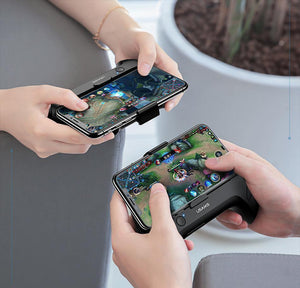 Planet Gates USAMS Mobile Phone Game Cooling Handle Phone Holder Dual Fans Phone Game Heatsink Charging Power Bank Noise reduction Game Pad