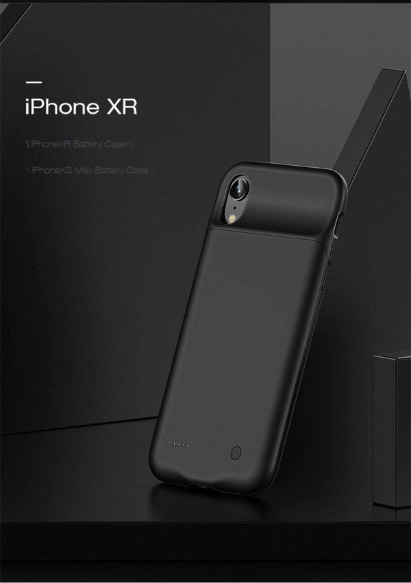Planet Gates USAMS  Smart Battery Case Charger  For iPhone XR XS Max,Battery Case External Power Bank Backup Powerbank for iPhone X XS