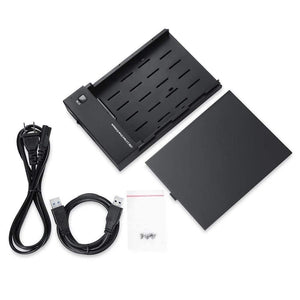 Planet Gates USB 3.0 2.5" 3.5" SATA Hard Drive Disk External Enclosure SSD HDD Disk Case Box Support UASP 8TB Drives OTB One Touch Backup