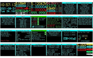 Planet Gates USB 3.1 Power Meter Tester Digital Multimeter Current Tester Voltage Detector Lua interpreter integrated DC 26V 6A AVHzY CT3