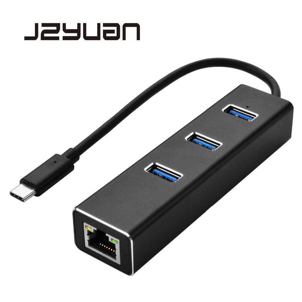 Planet Gates USB C Ethernet Adapter USB C Hub to Ethernet External RJ45 LAN Adapter USB-C Network Card