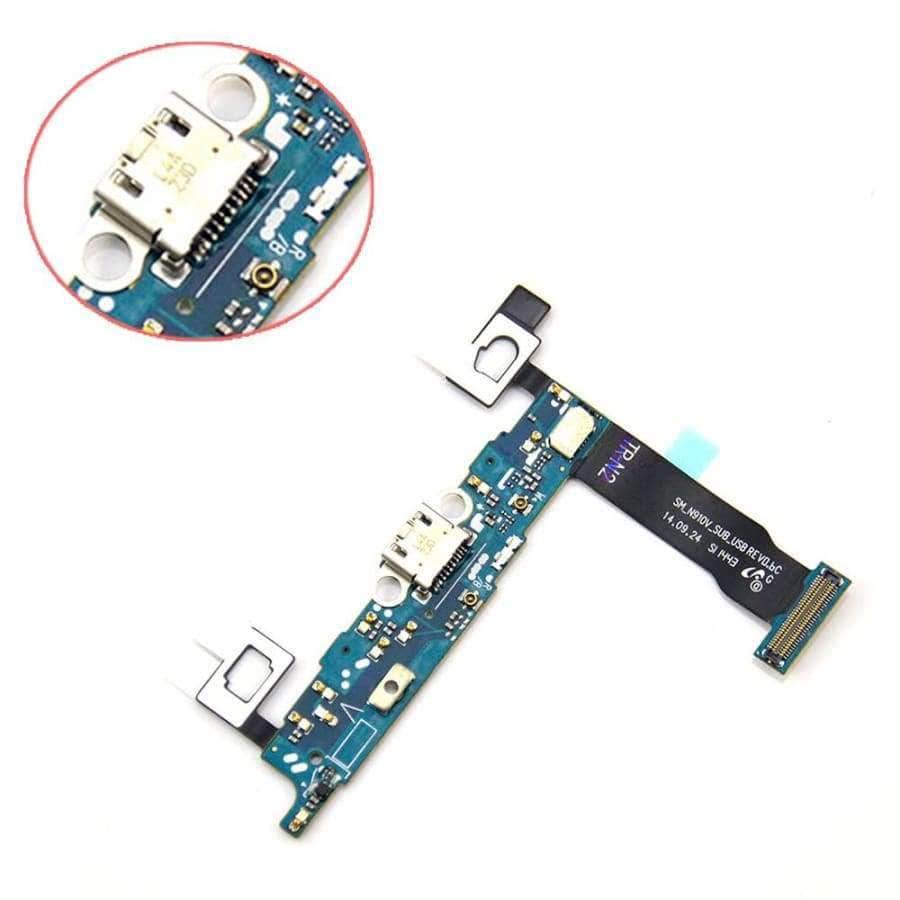 Planet Gates USB Charger For Samsung Note 4 N910F N910P N910T N910C Charging Port Dock Connector Home Button Microphone Flex Cable