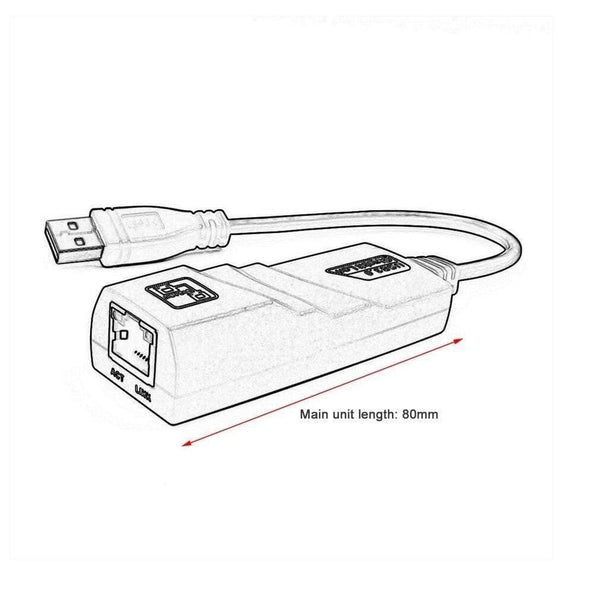 Planet Gates USB Ethernet Adapter Network Card USB 3.0 to RJ45 Lan Gigabit Internet for Computer