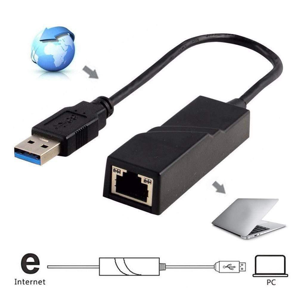 Planet Gates USB Ethernet Adapter Network Card USB 3.0 to RJ45 Lan Gigabit Internet for Computer