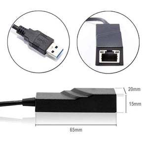 Planet Gates USB Ethernet Adapter Network Card USB 3.0 to RJ45 Lan Gigabit Internet for Computer