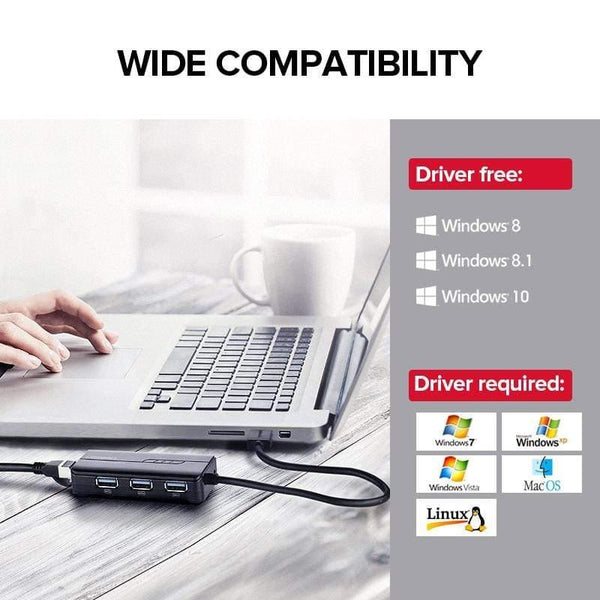 Planet Gates USB Ethernet USB 3.0 2.0 to RJ45 HUB for Xiaomi Mi Box 3/S Set-top Box Ethernet Adapter