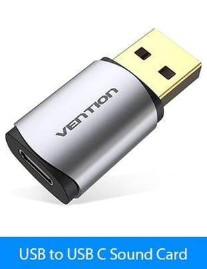 Planet Gates USB External Sound Card USB to 3.5mm Audio Adapter USB to Earphone Microphone for Macbook Computer Laptop PS4 Sound Card