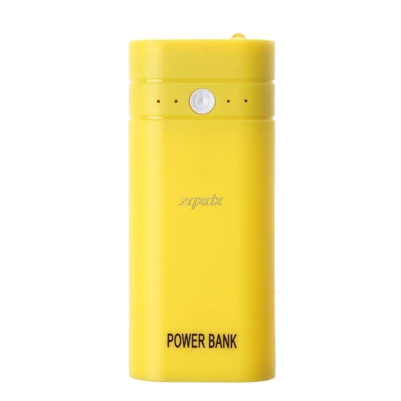 Planet Gates USB Power Bank 2x 18650 Battery Charger Box Shell Case DIY Kit For Phone Z07 Drop ship