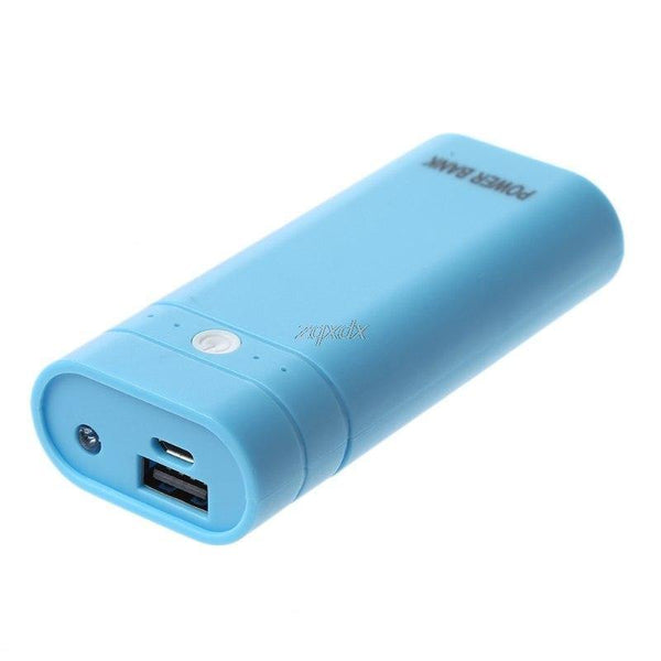 Planet Gates USB Power Bank 2x 18650 Battery Charger Box Shell Case DIY Kit For Phone Z07 Drop ship