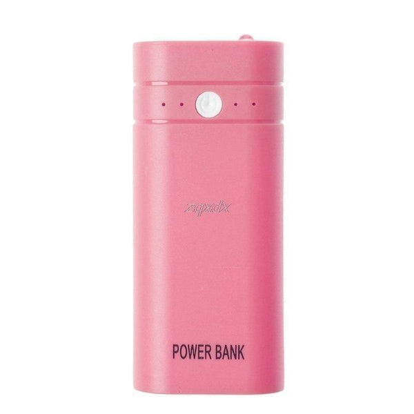Planet Gates USB Power Bank 2x 18650 Battery Charger Box Shell Case DIY Kit For Phone Z07 Drop ship