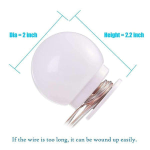 Planet Gates USB Powered Hollywood LED Mirror Light Makeup 5V Light Studio Bathroom Mirror Fill Light LED Bulb Cosmetic Dressing Table Lamp