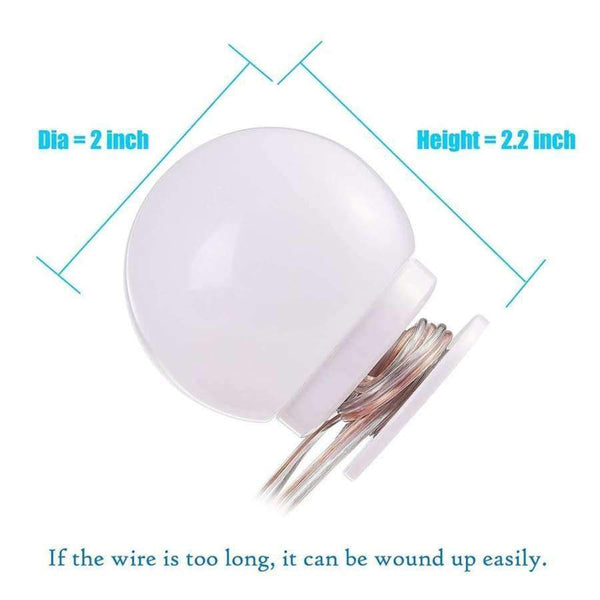 Planet Gates USB Powered Hollywood LED Mirror Light Makeup 5V Light Studio Bathroom Mirror Fill Light LED Bulb Cosmetic Dressing Table Lamp