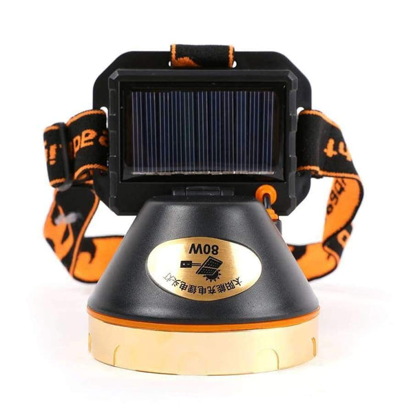 Planet Gates USB Solar Rechargeable LED Headlamp Flashlight Headlight 3 Modes Outdoor Solar Licht Koplamp Emergency Power Bank Head Light