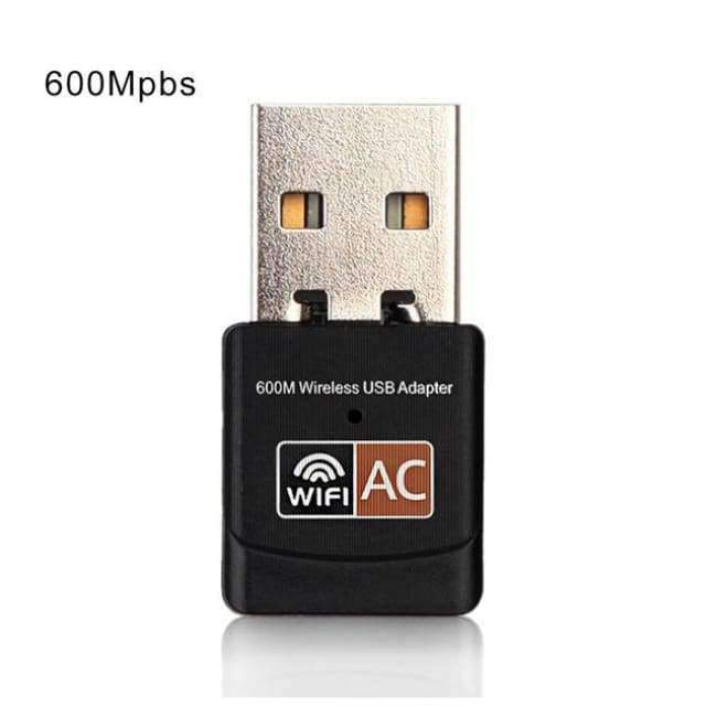 Planet Gates USB WiFi Adapter Network Card USB Lan Ethernet Wi-Fi Receiver 600Mbps Wireless Adapter AC Dual Band 2.4G+5.8Ghz USB WiFi Antenna