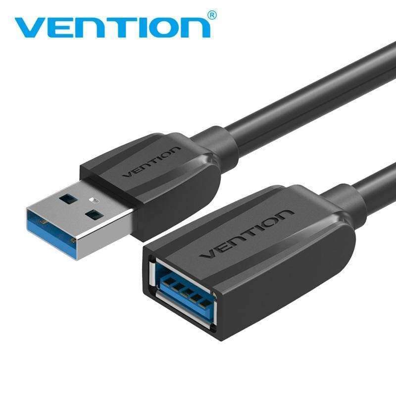 Planet Gates USB2 0 Black / 0.5m Vention USB3.0 Extension Cable Male to Female USB2.0 Extension Wire Super Speed 3.0 USB Extender Data Sync Cable for Computer PC