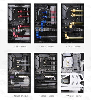 Planet Gates Use for Inside Diameter 10mm + Outside Diameter 16mm Pipes 3/8''ID + 5/8"OD Soft Tube Fitting Hand Connector Fitting G1/4