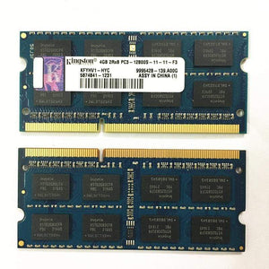 Planet Gates Used Kingston DDR3 4GB 1600MHz RAMS 4GB 2RX8 PC3-12800S-11-11-F3  ddr3 4gb 1600MHz 1.5V Laptop memory good working