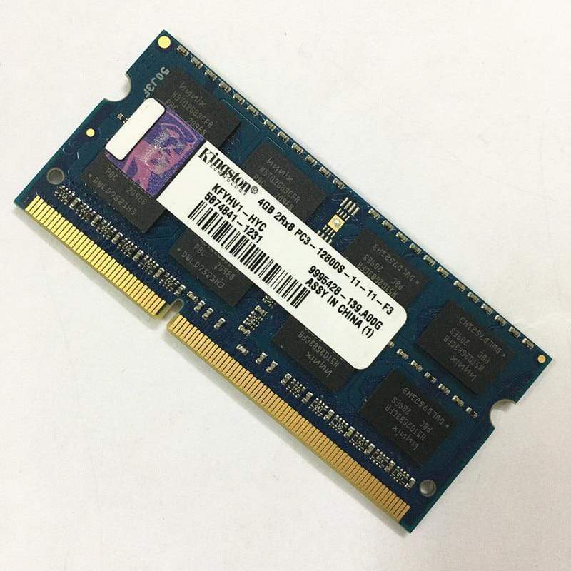 Planet Gates Used Kingston DDR3 4GB 1600MHz RAMS 4GB 2RX8 PC3-12800S-11-11-F3  ddr3 4gb 1600MHz 1.5V Laptop memory good working