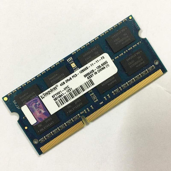 Planet Gates Used Kingston DDR3 4GB 1600MHz RAMS 4GB 2RX8 PC3-12800S-11-11-F3  ddr3 4gb 1600MHz 1.5V Laptop memory good working