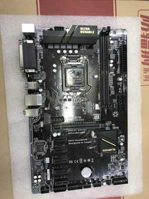 Planet Gates Used original motherboard  for GIGABYTE H110-D3A  LGA 1151 DDR4 GA-H110-D3A 32GB desktop 6PCIE Mining Motherboard