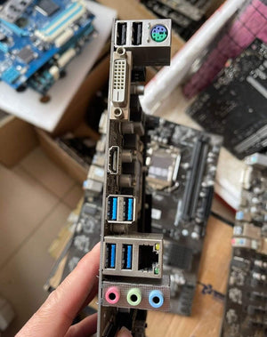 Planet Gates Used TB250-BTC PRO motherboard DDR4 LGA 1151 B250-BTC 12GPU 12PCIE B250 mining machine motherboard