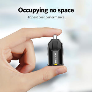 Planet Gates USLION 2.1A Mini USB Car Charger Adapter Car Charger Mobile Phone Dual USB Car-charger Auto Charge 2 port for iPhone Samsung
