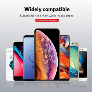 Planet Gates USLION Car Holder Qi Wireless Charger For iPhone 7 8 XS MAX XR 10W Fast Wireless Charging Car Phone Holder For Samsung Note 9 S9