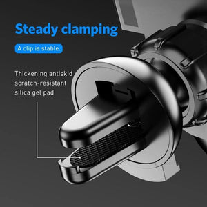 Planet Gates USLION Car Holder Qi Wireless Charger For iPhone 7 8 XS MAX XR 10W Fast Wireless Charging Car Phone Holder For Samsung Note 9 S9