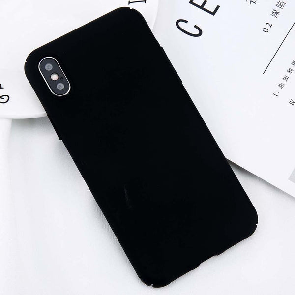 Planet Gates USLION For iPhone X Simple Plain Phone Case Slim Frosted Hard PC Back Cover For iPhoneX 8 7 6 6S Plus 5 5S SE Cases Coque Capa
