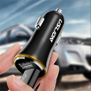 Planet Gates USLION Mini Dual USB Car Charger for Phone 2 Port USB Fast Car-Charger for iPhone 7 XR XS MAX Car Phone Charger Adapter in Car