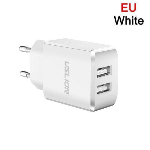 Planet Gates USLION USB Charger 5V2A EU Plug Travel Charge for iPhone Samsung Xiaomi Tablet Universal Wall Adapter Smart Mobile Phone Charger