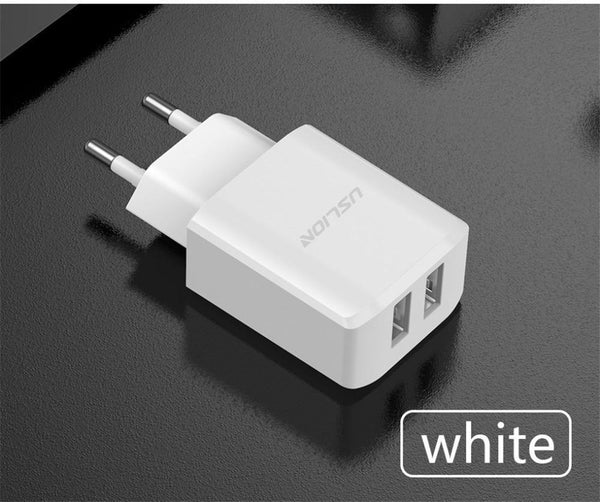 Planet Gates USLION USB Charger 5V2A EU Plug Travel Charge for iPhone Samsung Xiaomi Tablet Universal Wall Adapter Smart Mobile Phone Charger