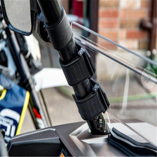 Planet Gates UTV 1 Set Universal Windshield Window HD Clamp for Can-Am Maverick 1000R for Honda Pioneer 500 700 1000 for Polaris RZR XP
