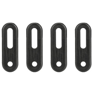 Planet Gates UTV 4pcs Black Door Latch Rubber Washer Strap Set For Yamaha RHINO 400 500 660 HISUN MASSIMO QLINK 400 500 700CC
