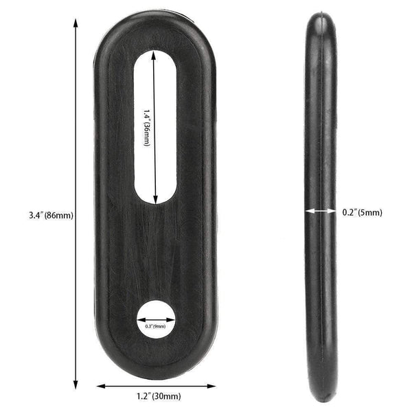 Planet Gates UTV 4pcs Black Door Latch Rubber Washer Strap Set For Yamaha RHINO 400 500 660 HISUN MASSIMO QLINK 400 500 700CC