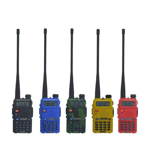 Planet Gates UV 5r Portable Radios Baofeng UV5R two way radio Walkie-talkie 5W vhf uhf dual band Communication Equipment