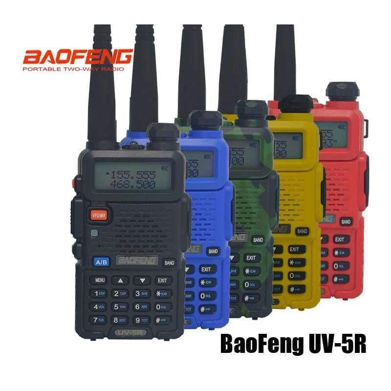 Planet Gates UV 5r Portable Radios Baofeng UV5R two way radio Walkie-talkie 5W vhf uhf dual band Communication Equipment