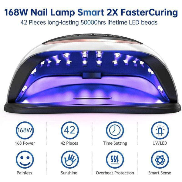 Planet Gates UV lamp LED Lamp Gel Nail Polish Nail Lamp semi permanent 30/60/90/120s Timer Auto Sensor Manicure Tools