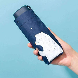 Planet Gates UV Protect Umbrella Mini Pocket Compact Folding Sun Uv Rain 5 Light Anti Small New Travel