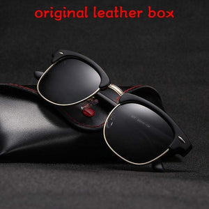 Planet Gates UV400  Polarized Sunglasses men women Classic cool retro Sun glasses Coating  man Driving Shades fashion male oculos